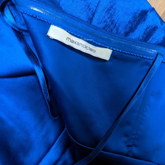 Max and Cleo Royal Blue Cocktail Dress - Picture 4 of 8